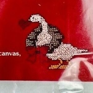 Vintage Banar Designs Stitch-A-Shirt Goose Counted Cross Stitch Kit SAS-512 NOS